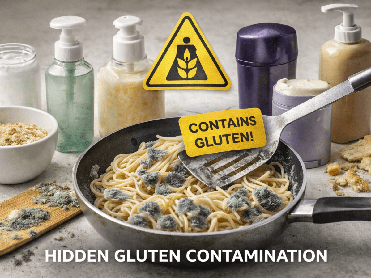 ✨ Contaminação por glúten: o que descobri na prática